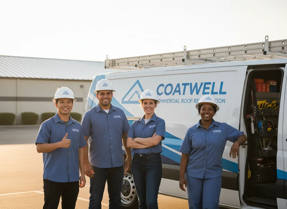 Commercial roof coating company in Claremont, VA
